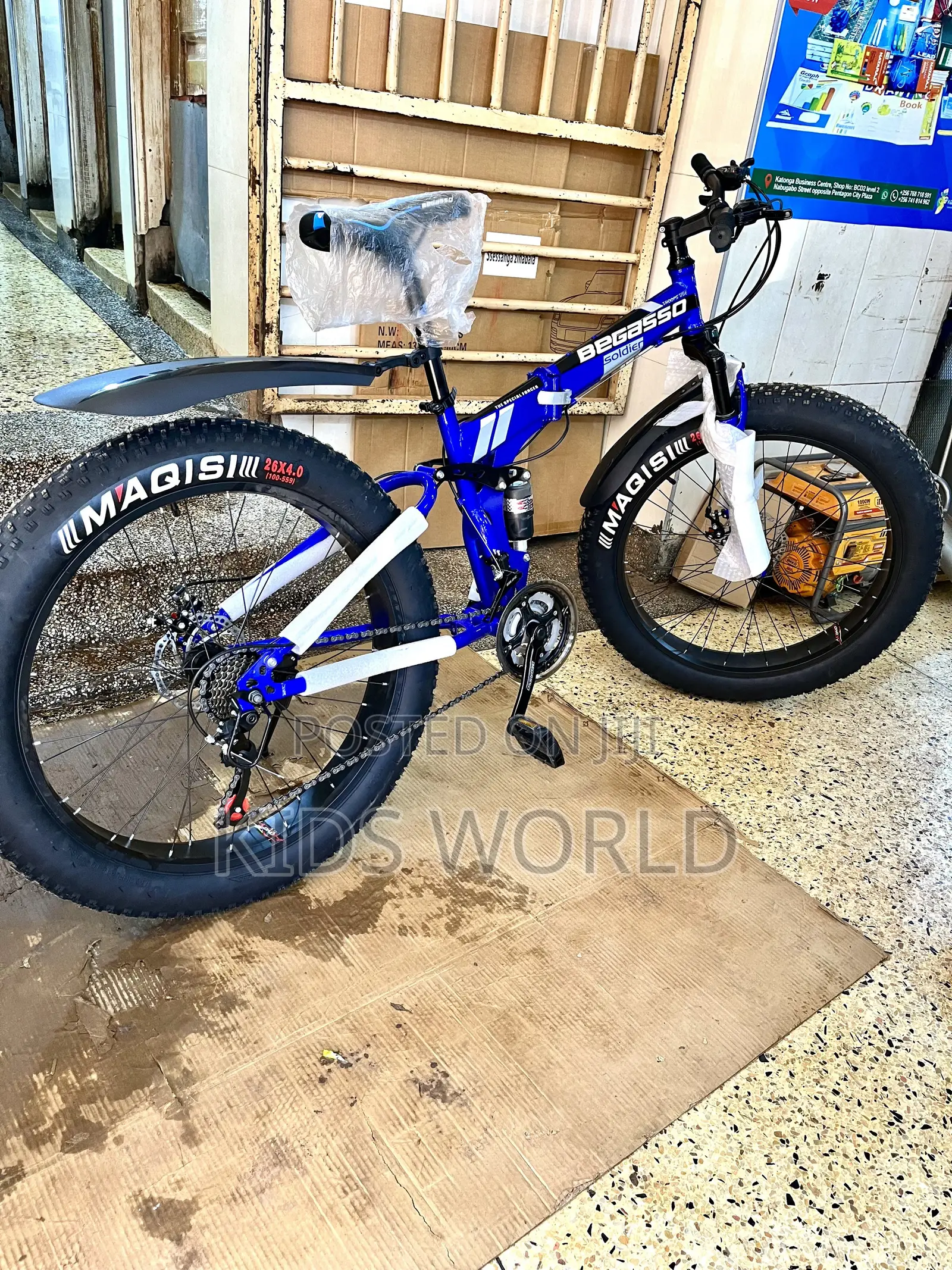 Fat Bicycle or Mountain Bike