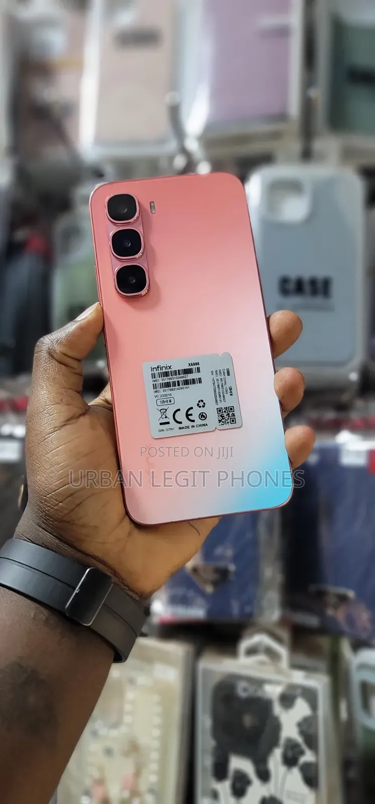 Infinix Hot 60 Pro 256 GB Pink