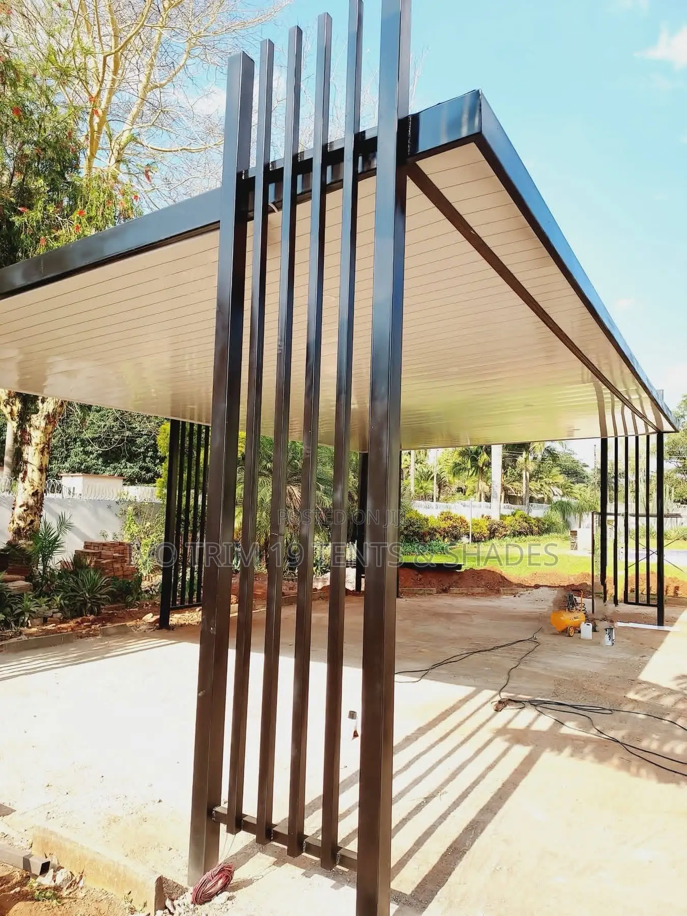 Modern Heavy-Duty Steel Shade