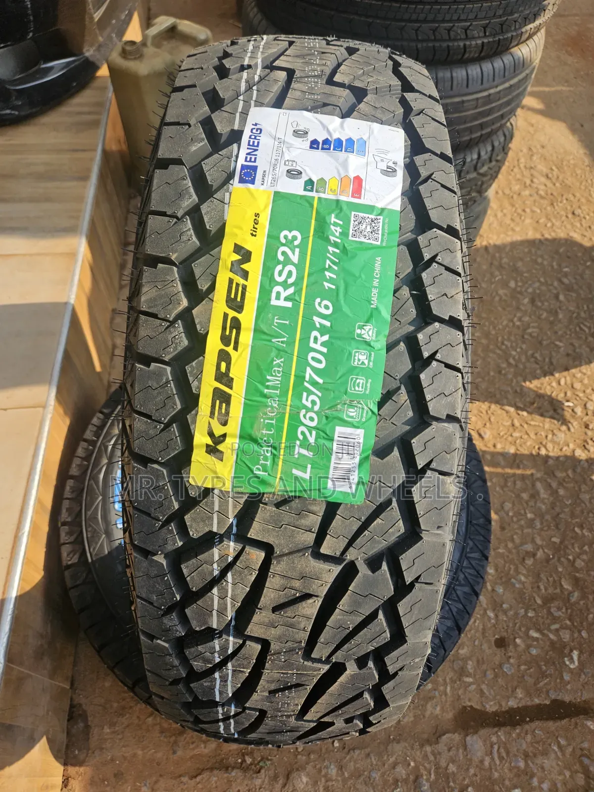 265 70 R16 Kapsin Practical Max All Terrain RS23 Very Strong Tires.