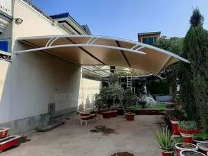 Modern Cantilevered Carport Designed