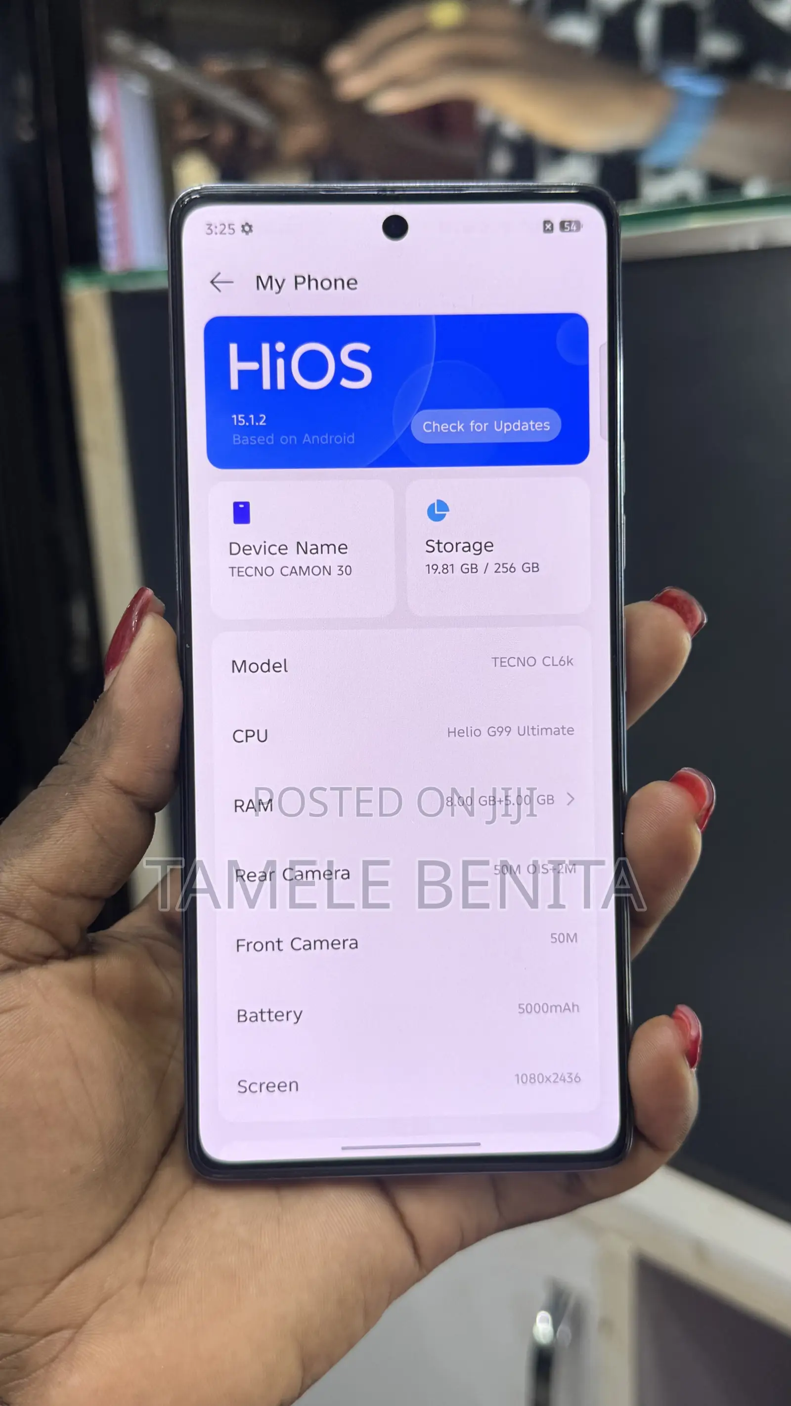 Tecno Camon 30 256 GB White
