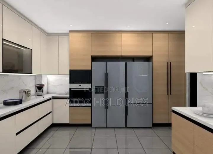 Latest Kitchen Cabinets in Kampala From 1,150,000/- Per Running Meter