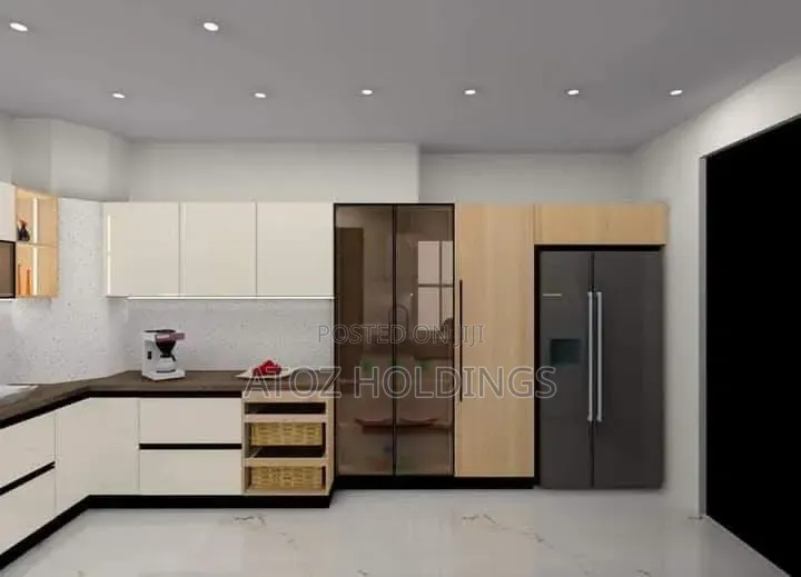 Latest Kitchen Cabinets in Kampala From 1,150,000/- Per Running Meter