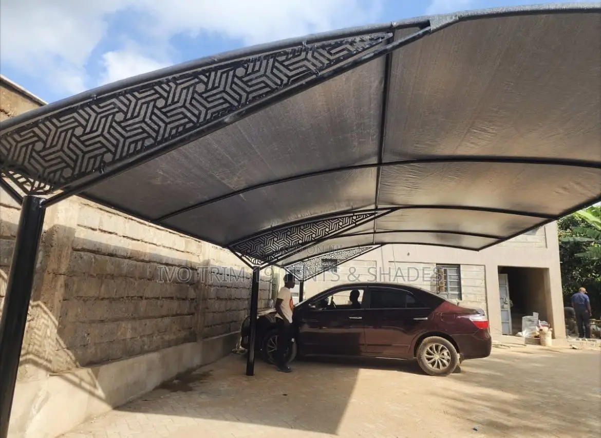Arched Fabric Carport