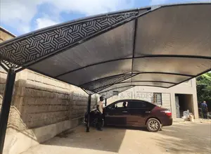 Arched Fabric Carport