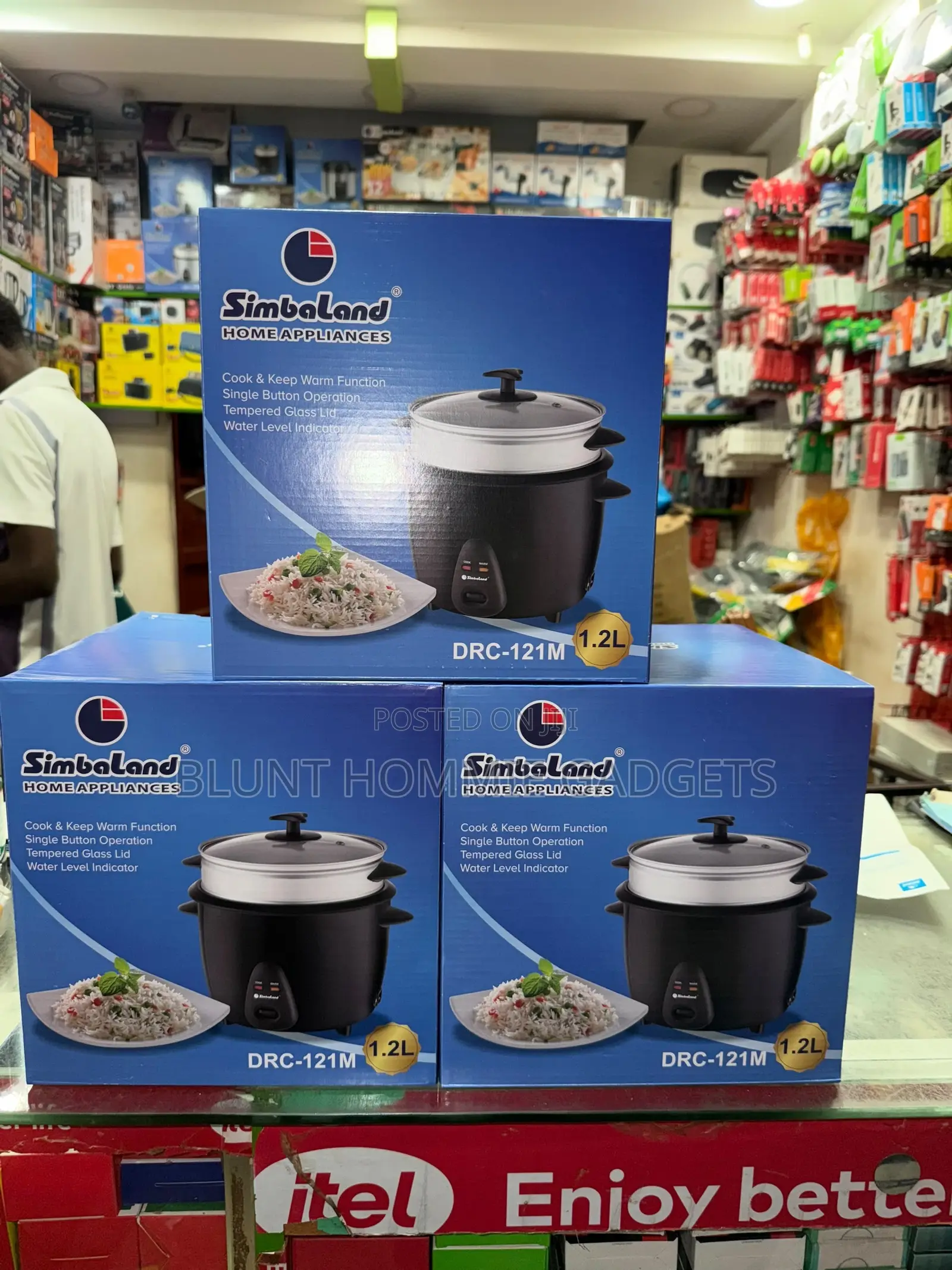 Simbaland 3.0-Litre Rice Cooker (Model DRC-301M).