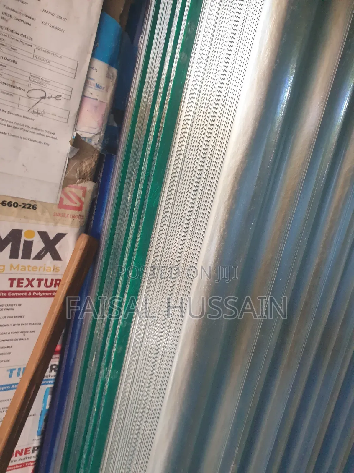 Transparent Iron Sheets