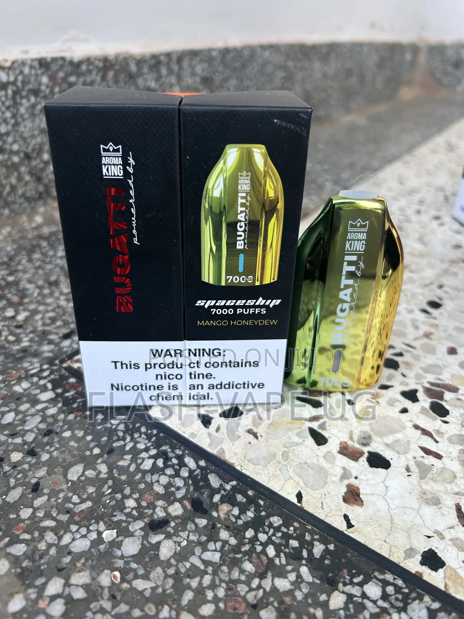 Bugatti Vape Comes in 7000puffs and Mango Flavor Try It