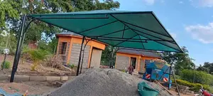 2. Square-Canopy Free-Standing Gazebo / Awning