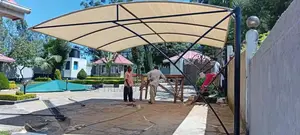 Cantilever Fabric Shade