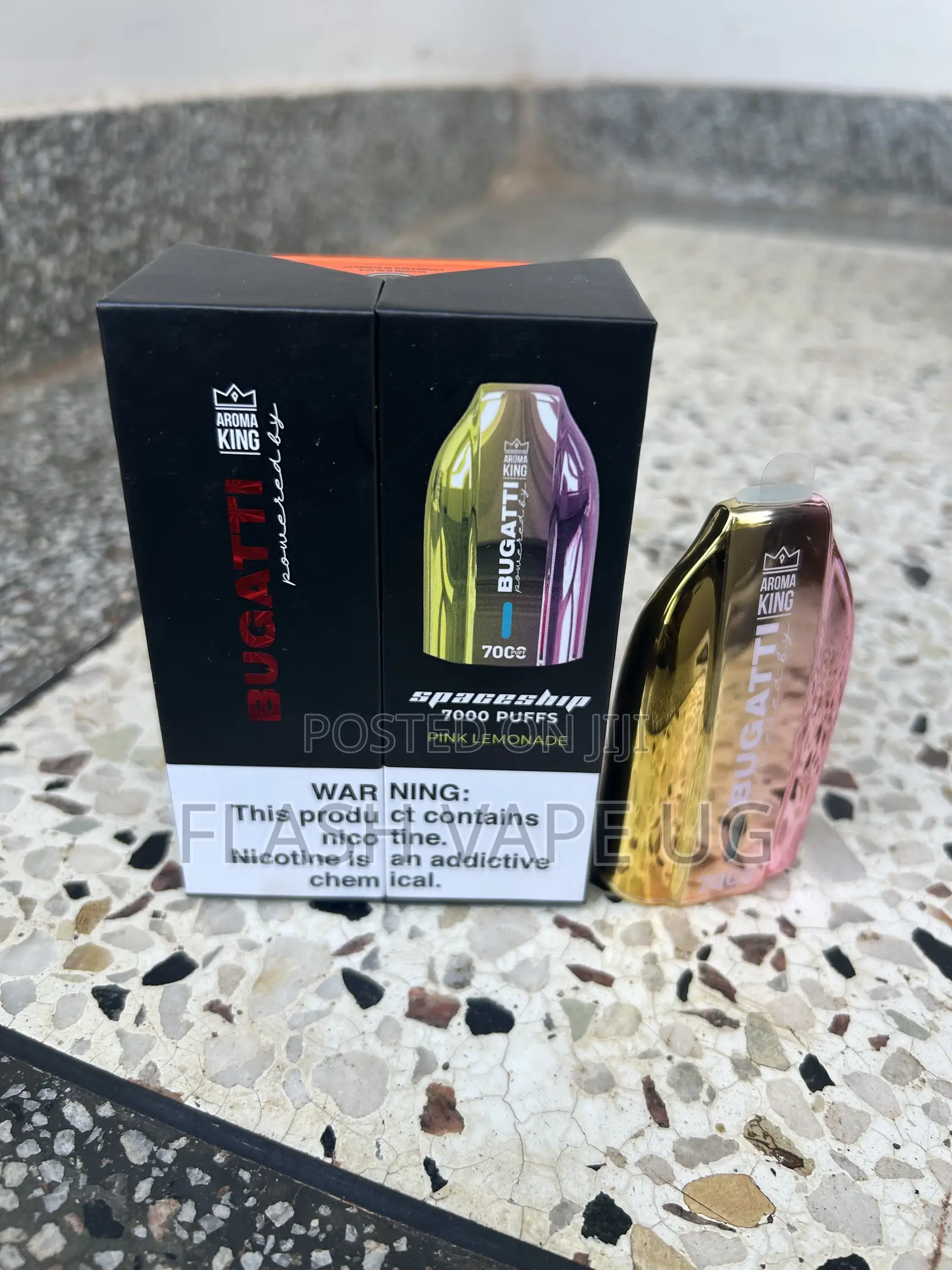 Spaceship Vape in 7000puffs in Pink Lemonade Flavor