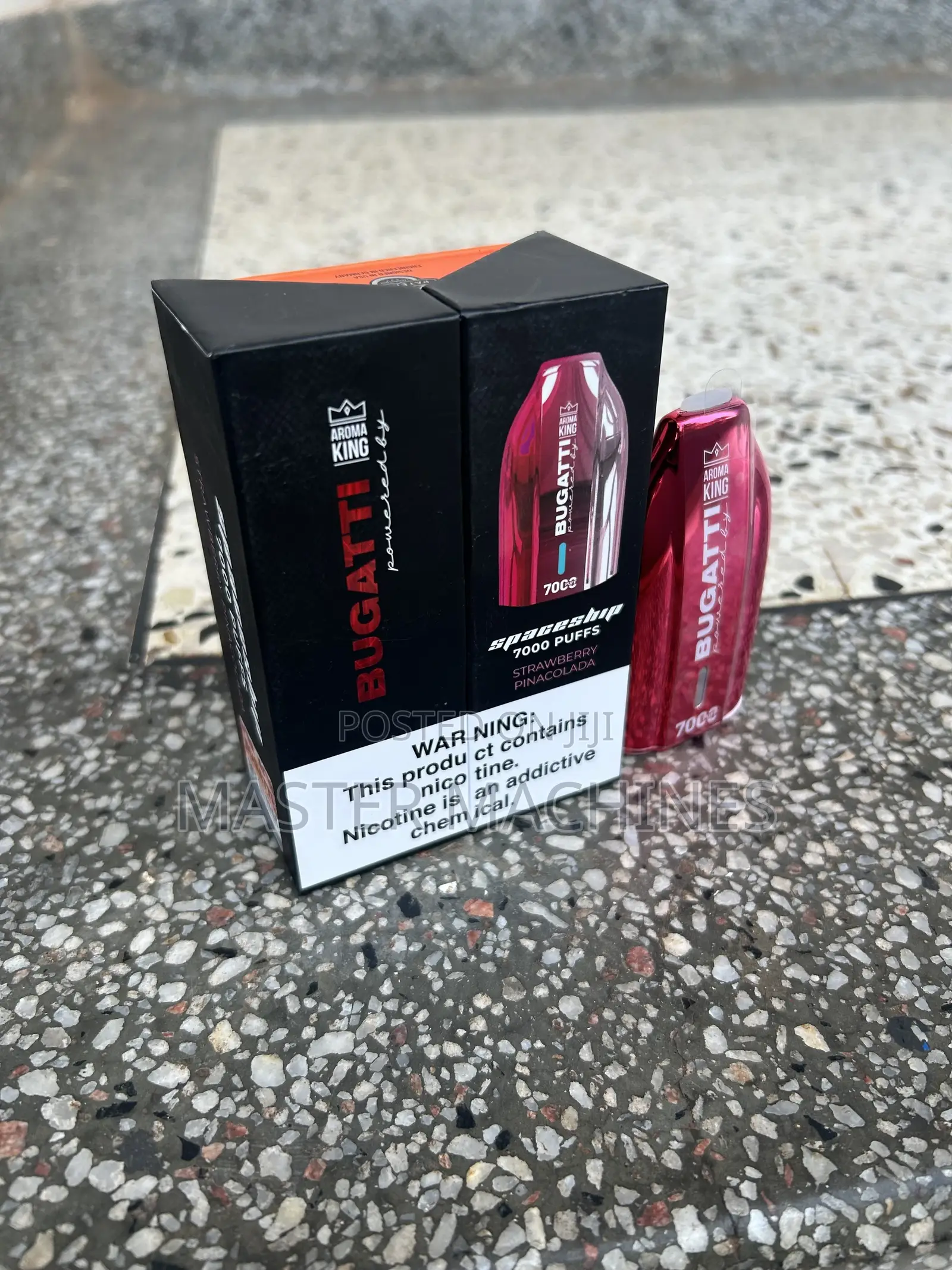 Spaceship Vape in Strawberry Pinacolada Flavor