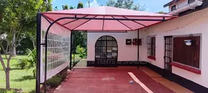 Square-Topped Cantilever Patio Shade