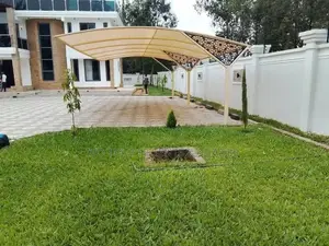 2. Premium Laser-Cut Patio Shade Structure