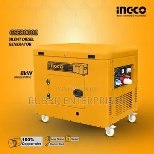 Silent Diesel Generator 8kW (GSE80001)