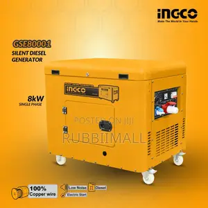 Silent Diesel Generator 8kW (GSE80001)