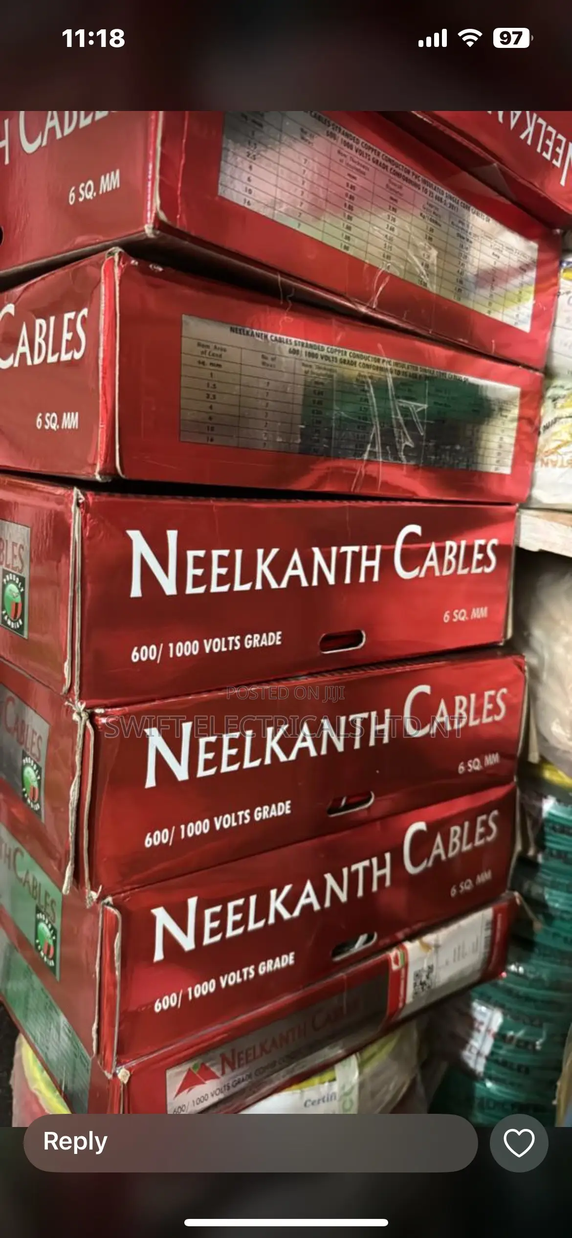 Nelkanith Single Cables