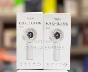 Yesido Handheld Fan YF20 3600mah LED Display, 5000rpm Brushless