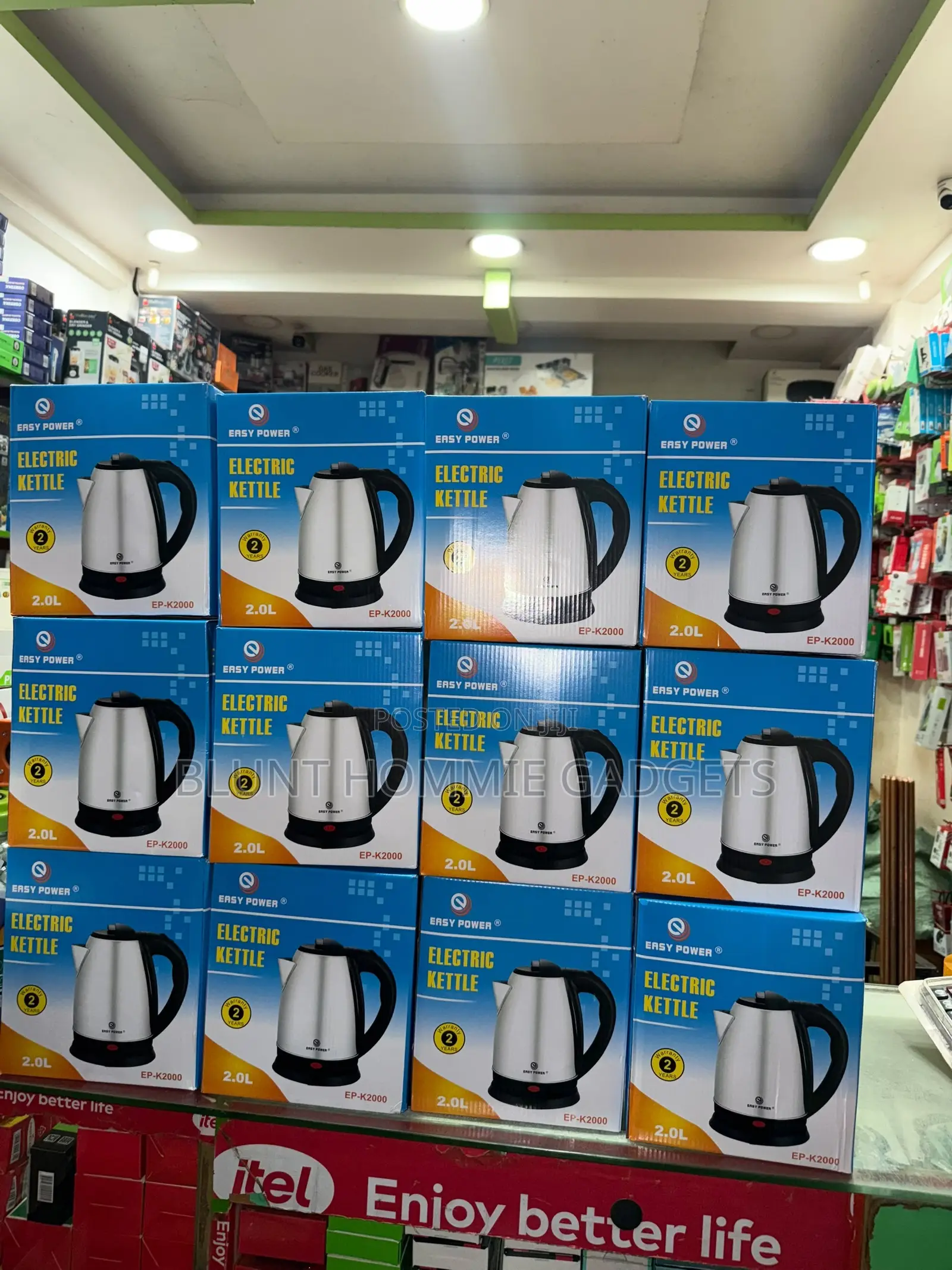 Easy Power 2.0-Litre Electric Kettle (Model EP-
