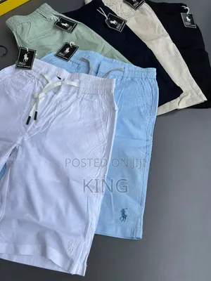 Men's Casual Elastic-Waist Drawstring Linen Shorts