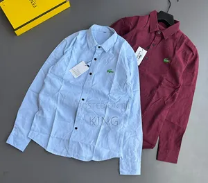 Lacoste Long-Sleeved, Button-Down Men's Shirts