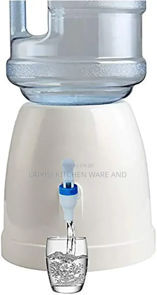 Water Dispenser Desktop Holder Water Bottle Pump No Need Electricity