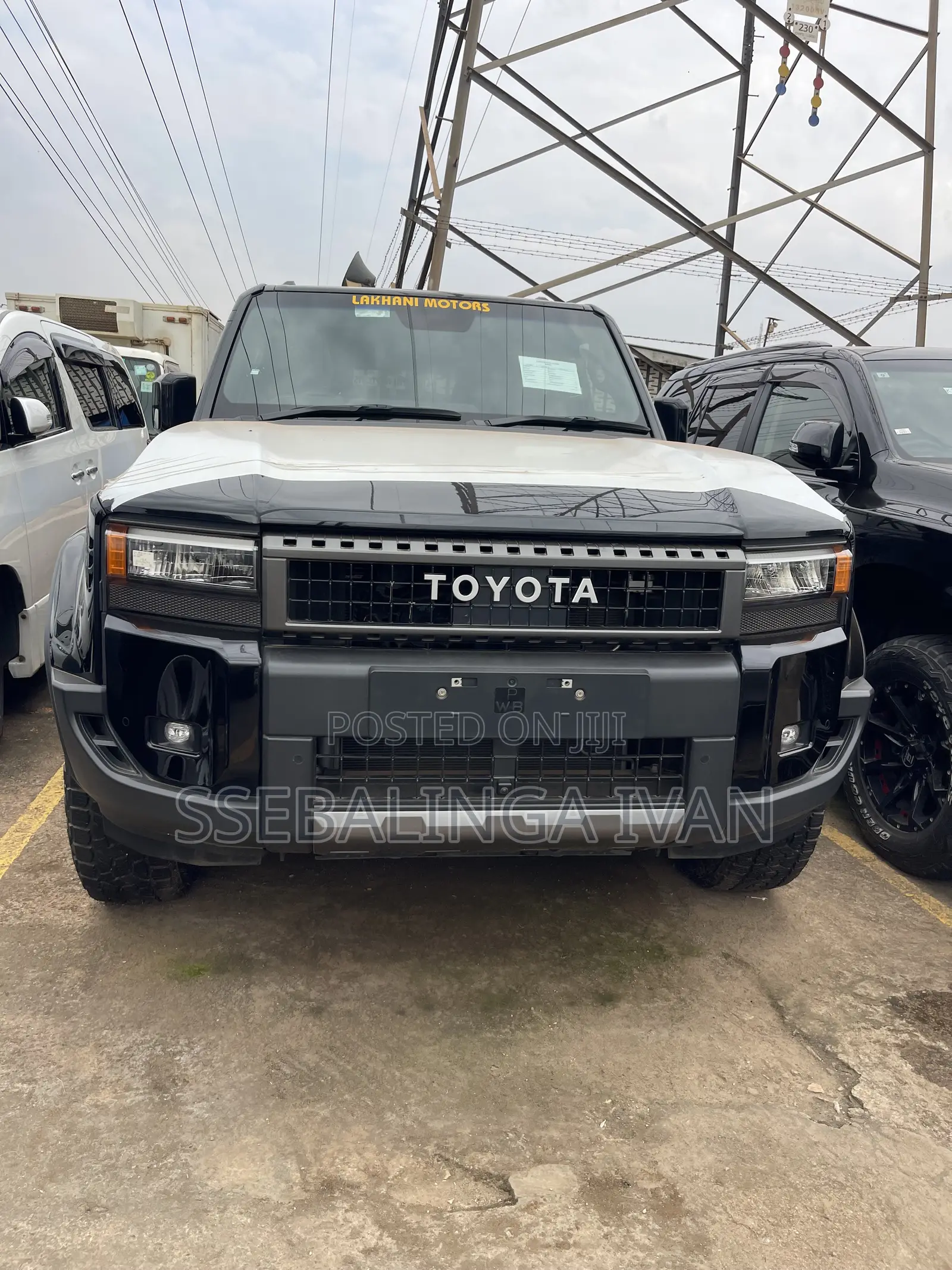 New Toyota Land Cruiser Prado 2025 Black
