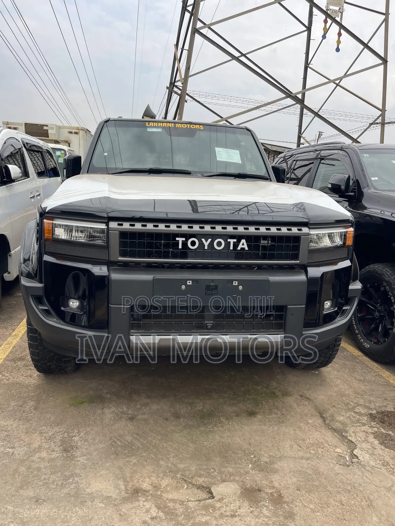 New Toyota Land Cruiser Prado 2025 Black