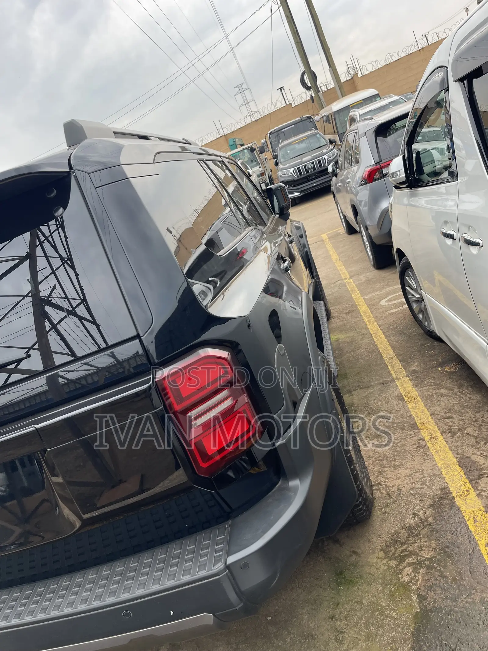 New Toyota Land Cruiser Prado 2025 Black