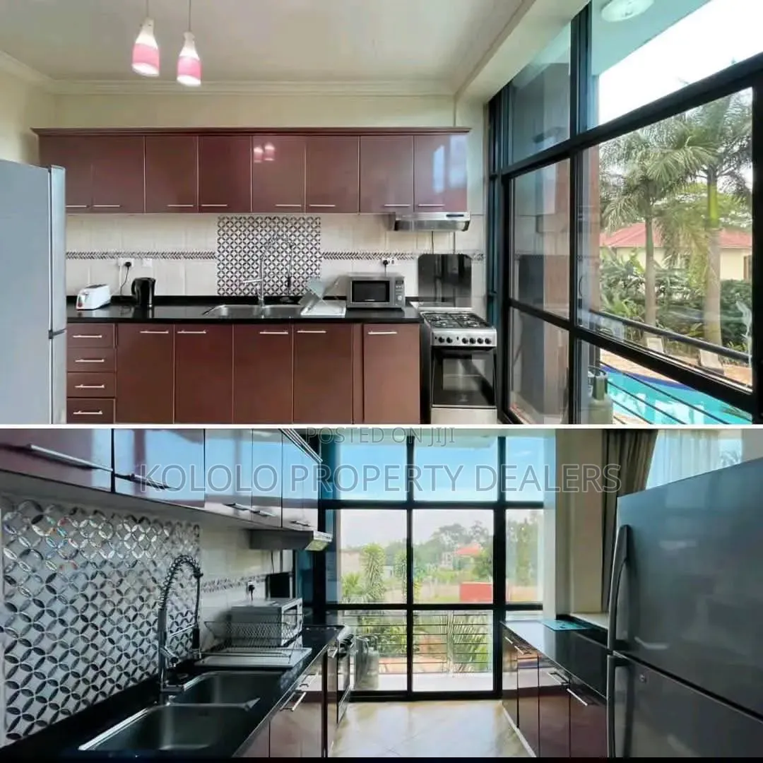 Furnished 3bdrm Apartment in Bunga Kawuku, Central Division for rent