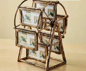 Charming Rotating Ferris Wheel Desktop Photo Frame