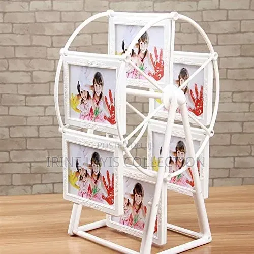 Charming Rotating Ferris Wheel Desktop Photo Frame