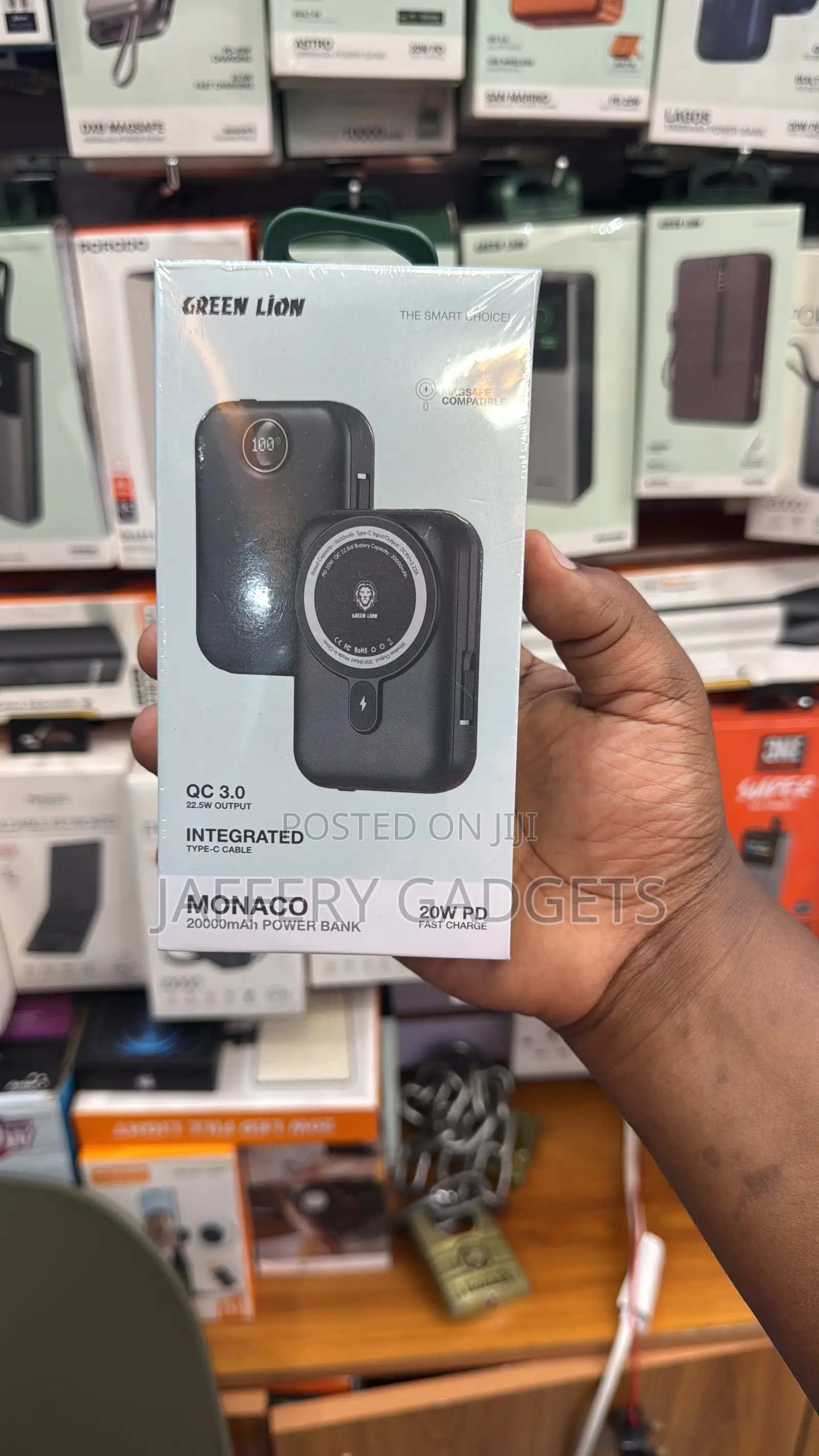 Green Lion Monaco 20,000mAh Power Bank