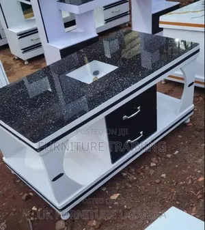 Nesting Table White and Black Available