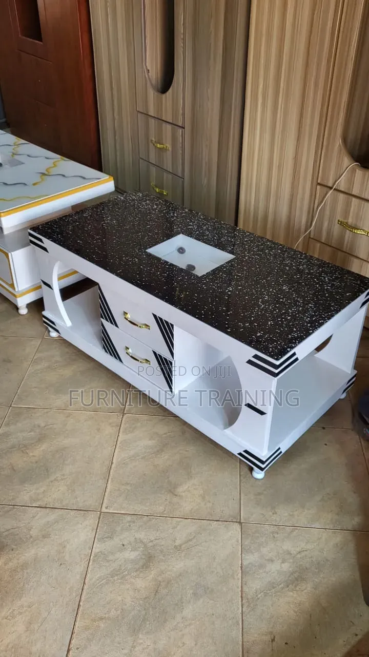 Nesting Table White and Black Available