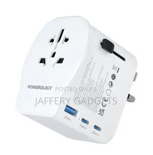 Powerology 2300W Universal Travel Adapter (PWC043)