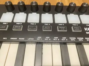Konix RGB Midi Keyboard Controller Mini 25key USB Keyboard Drum Pad