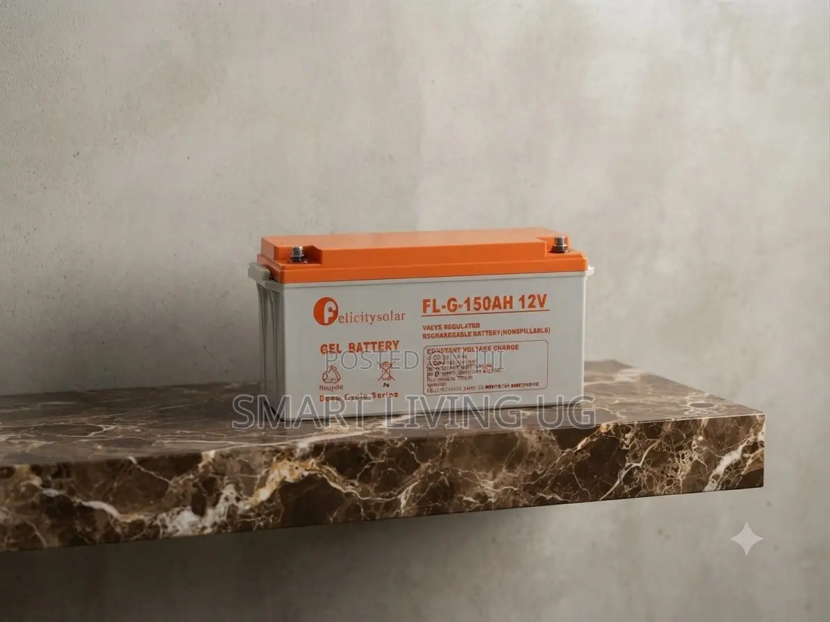 FelicitySolar FL-G-150AH 12V Deep Cycle Gel Battery – Installer Supply