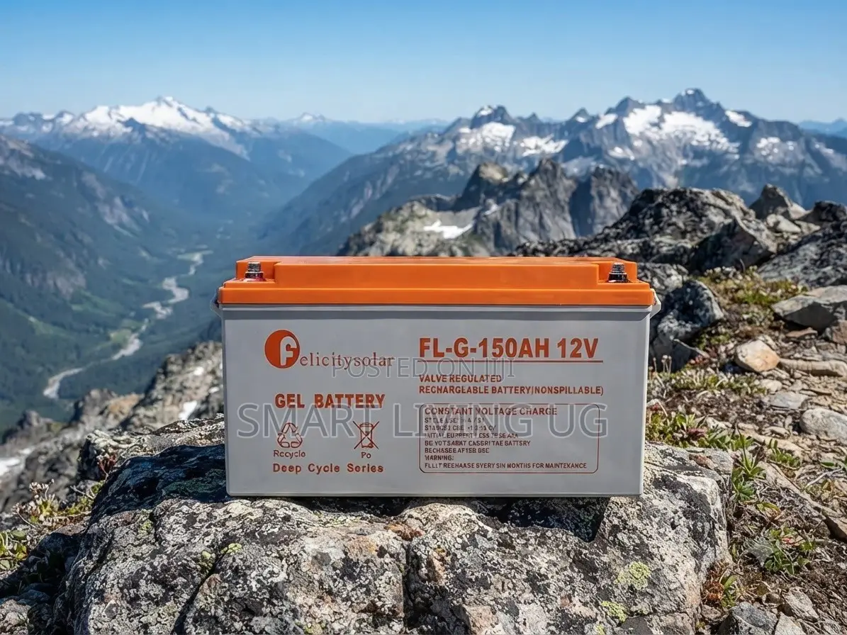 High-Capacity Energy Storage FelicitySolar 150Ah Gel Battery