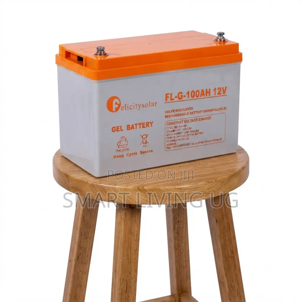 Felicity 100Ah 12V Solar Gel Battery – Deep Cycle Power
