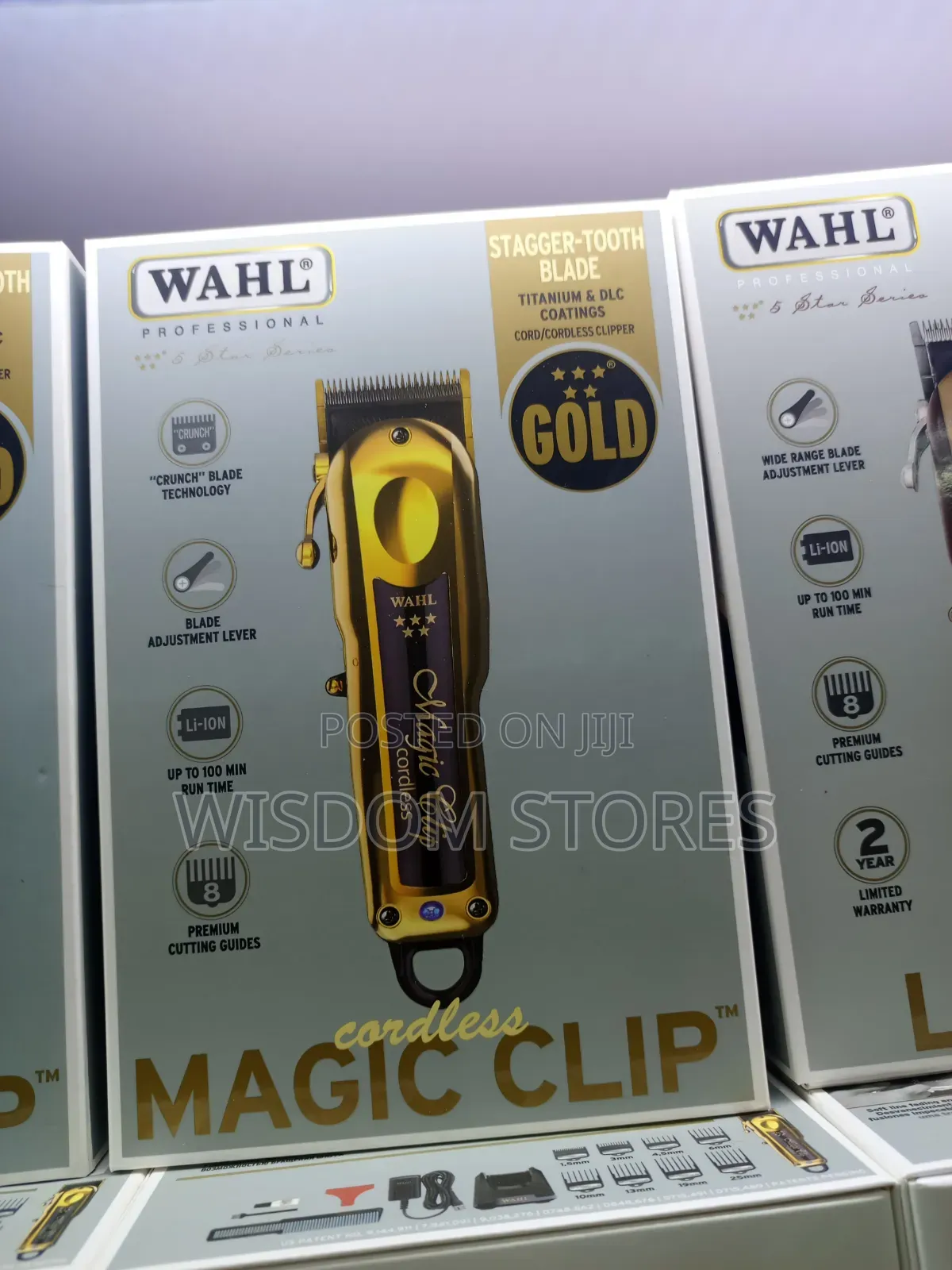 Wahl Professional 5-Star Gold Cordless Magic Clip Clipper