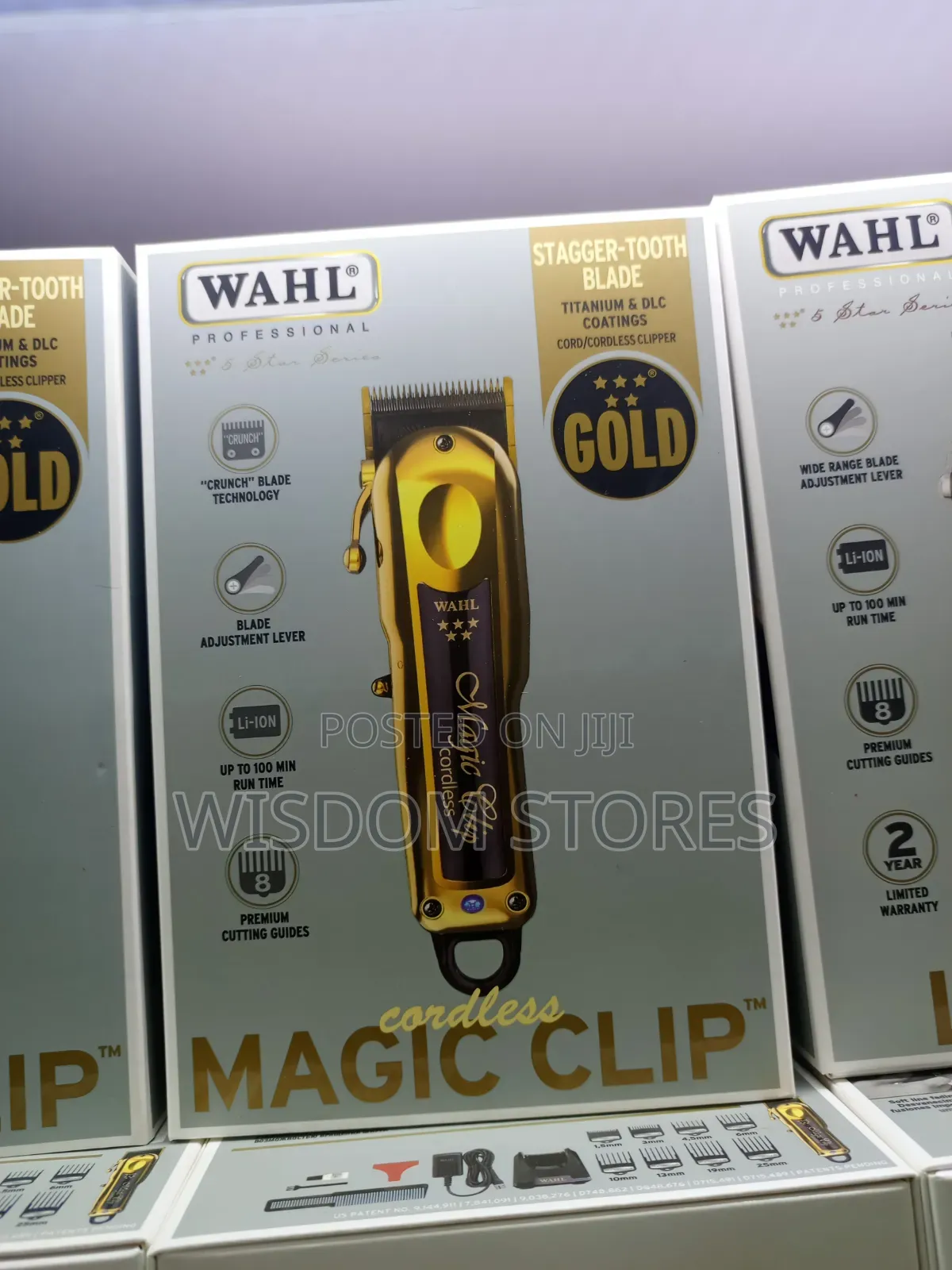 Wahl Professional 5-Star Gold Cordless Magic Clip Clipper