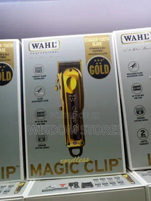 Wahl Professional 5-Star Gold Cordless Magic Clip Clipper
