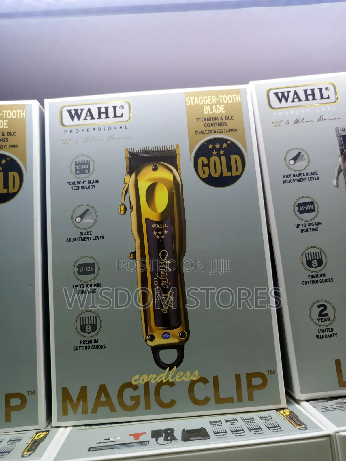Wahl Professional 5-Star Gold Cordless Magic Clip Clipper