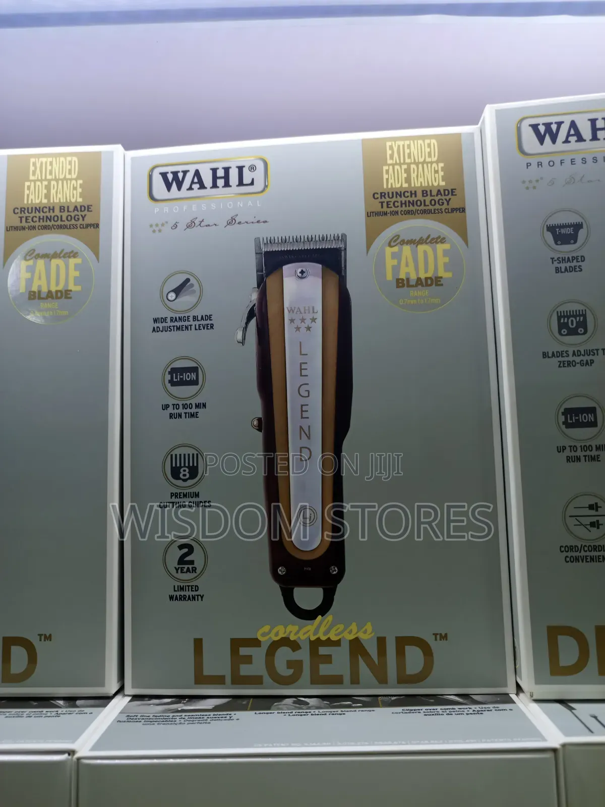 Wahl Professional 5 Star Series Cordless Legend Hair Clipper.