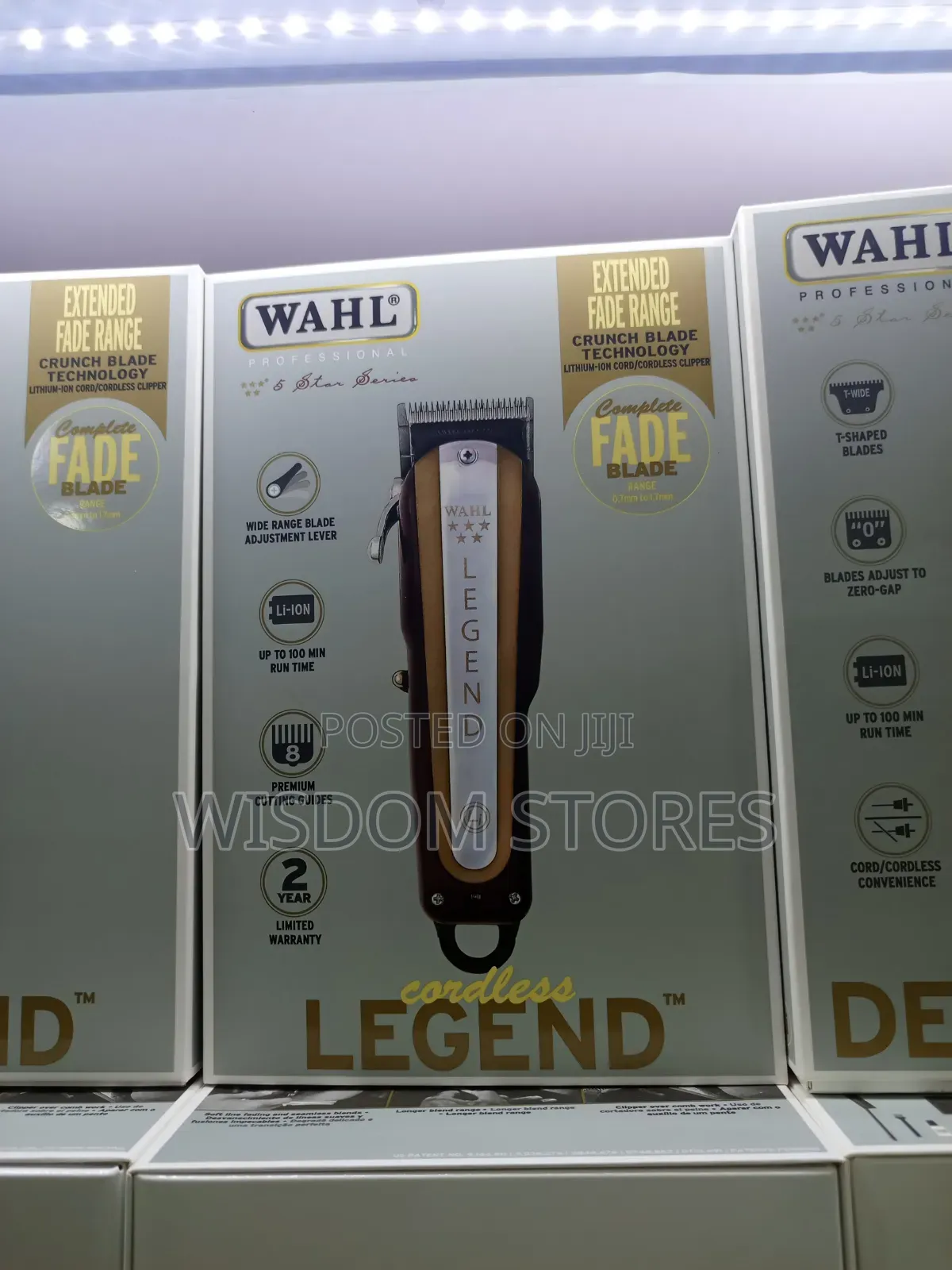 Wahl Professional 5 Star Series Cordless Legend Hair Clipper.