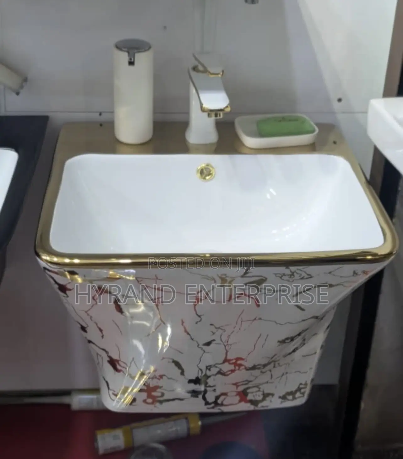 Golden Handwash Basin