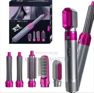 5 in 1 Styling Straightening Curling Hair Comb