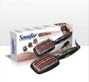 Sonifer Professional Heated Hair Straightening Brush